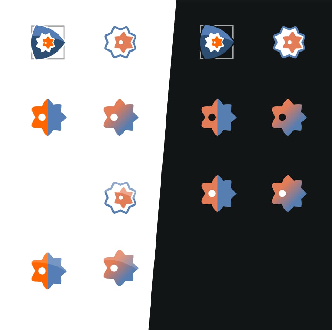 Custom icon mockups